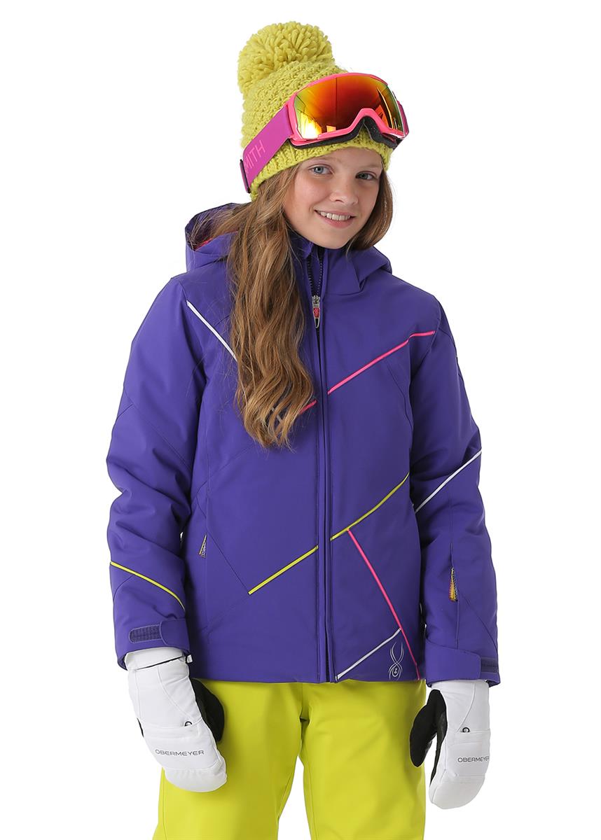 Spyder Girls Tresh Jacket | Girls Down Ski Jacket | WinterKids