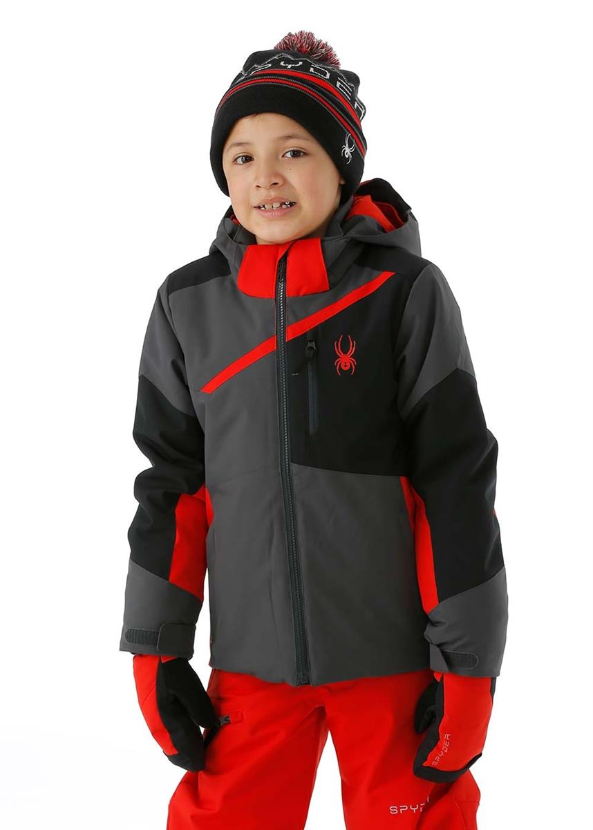 Spyder Challenger Jacket | Boys Warm Winter Jacket | WinterKids