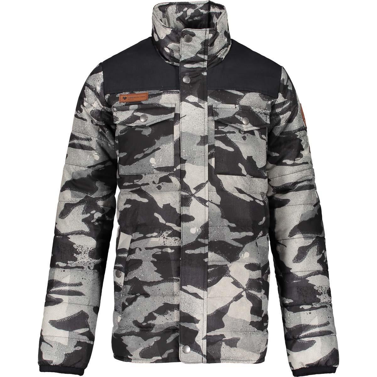 Men's Camo Print Water Repellent Insulated Jacket