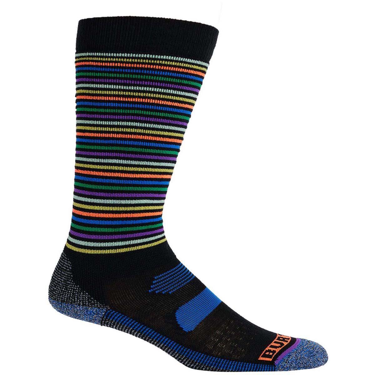 Pair of Men's Rainbow Stripe Crew Socks-undefined