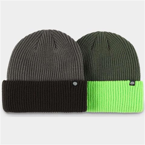 Boys Two Tone Beanie - (2-Pack)