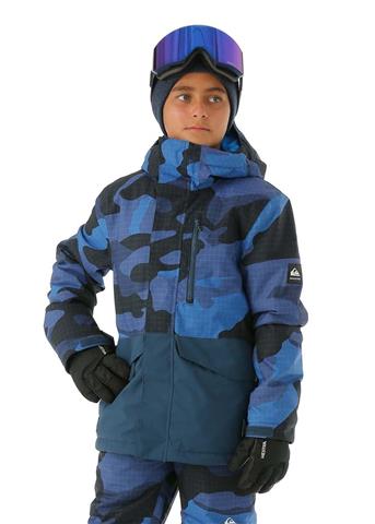 Quiksilver Mission Printed Block Youth Jacket | WinterKids