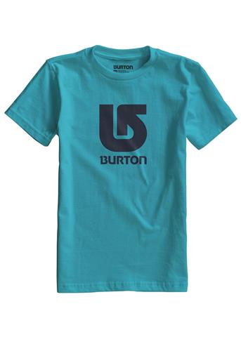 Boys Logo Vertical SS Tee (Gulfstream)