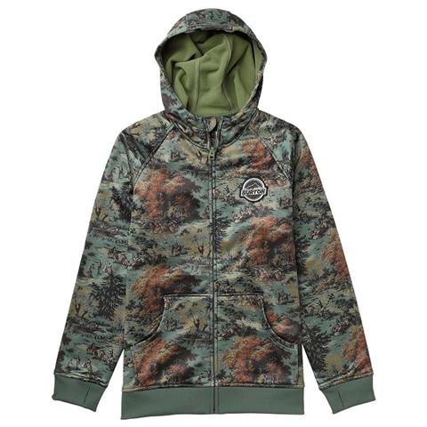 Boys Bonded Hoodie (Loam Forest)