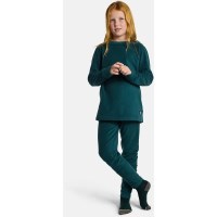 Kids' Fleece Base Layer Set - Deep Emerald