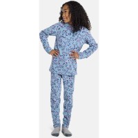 Kids' Fleece Base Layer Set - Cheetah