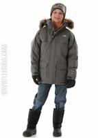 Boys McMurdo 2 Parka (Graphite Grey Melange) - TNF Boys McMurdo 2 Parka (Graphite Grey Melange) Full