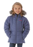 F15 Girls Katelyn Crest Jacket - Bluebell - Columbia Girls Katelyn Crest Jacket