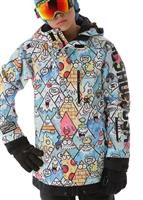 F15 Boys Ripley Jacket - Kevin Lyons Print - DC Boys Ripley Jacket (Kevin Lyons Print) Detail                                                                                                      