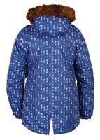 Girls Harlow Insulated Jacket - Aztec Denim - 686 Girls Harlow Insulated Jacket - WinterKids.com                                                                                                    