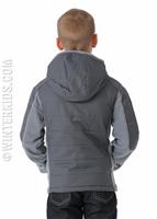 Boys Fast Trek Hybrid Jacket - Grey Ash/Graphite - Columbia Boys Fast Trek Hybrid Jacket - WinterKids.com