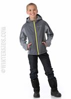 Boys Fast Trek Hybrid Jacket - Grey Ash/Graphite - Columbia Boys Fast Trek Hybrid Jacket - WinterKids.com