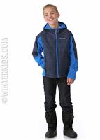 Boys Fast Trek Hybrid Jacket - Super Blue/Collegiate Navy - Columbia Boys Fast Trek Hybrid Jacket - WinterKids.com