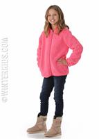 Columbia Girls Two Ponds Full Zip Jacket - Camellia Rose / Punch Pink - Columbia Girls Two Ponds Full Zip Jacket - WinterKids.com                                                                                             