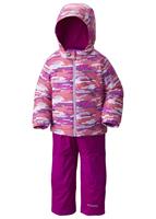 Frosty Slope Set - Hydrangea Dot Print - Columbia Frosty Slope Set - WinterKids.com