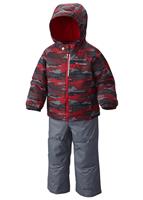 Frosty Slope Set - Mountain Red Dot Print - Columbia Frosty Slope Set - WinterKids.com