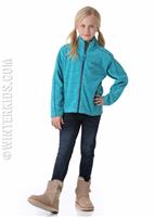 Girls Lassen Fleece - Turquoise - Marmot Girls Lassen Fleece - WinterKids.com                                                                                                           