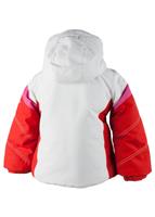 Girls Aria Jacket - White - Obermeyer Girls Aria Jacket - WinterKids.com                                                                                                          