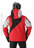  Boys Leader Jacket - Red / Black / Cirrus - Spyder Boys Leader Jacket - WinterKids.com                                                                                                            