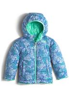 Toddler Reversible Mossbud Swirl Jacket - Grapemist Blue Butterfly Camo - The North Face Toddler Reversible Mossbud Swirl Jacket - Reverse