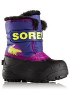 Sorel Snow Commander Boot - Youth - Grape Juice / Bright Rose