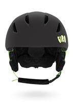 Giro Launch Helmet - Youth - Matte Black / Bright Green Alien - Giro Launch Helmet - WinterKids.com                                                                                                                   