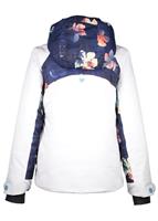 Girls Haana Jacket - White (16010) - Obermeyer Girls Haana Jacket - WinterKids.com                                                                                                         