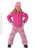 Toddler Girls Twist Jacket - Back To Fuchia - Obermeyer Toddler Girls Twist Jacket - WinterKids.com                                                                                                 