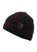 Boys Web Hat - Black / Red / Black - Spyder Boys Web Hat - WinterKids.com                                                                                                                  