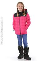 Girls Thermoball Eco Hoody - Mr. Pink - The North Face Girls Thermoball Eco Hoody - WinterKids.com                                                                                            
