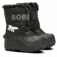 Toddler's Snow Commander Boot - Black / Charcoal