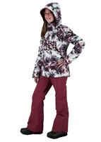 Girls Taja Print Jacket - Sugar&Spikes (21176) - Obermeyer Girls Taja Print Jacket - WinterKids.com                                                                                                    