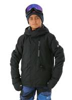 Mission Solid Youth Jacket - True Black (KVJ0) - Quiksilver Mission Solid Youth Jacket - WinterKids.com                                                                                                