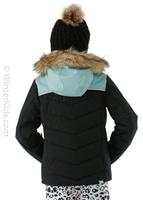 Bamba Girl Jacket - True Black (KVJ0) - Roxy Bamba Girl Jacket - WinterKids.com                                                                                                               