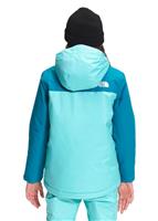 Youth Snowquest Plus Insulated Jacket - Transantarctic Blue - TNF Youth Snowquest Plus Insulated Jacket - WinterKids.com                                                                                            