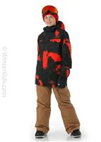 Boys Caddoc Insulated Jacket - Magma Smoke - Volcom Boys Caddoc Insulated Jacket - WinterKids.com                                                                                                  