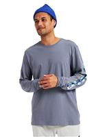Men's Bayberry Long Sleeve T-Shirt - Folkstone Gray - Burton Men's Bayberry Long Sleeve T-Shirt - WinterMen.com                                                                                             