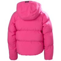 Juniors' Nora Short Puffy Ski Jacket - Dragon Fruit