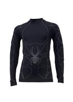 F11 Boys Seamless Compression Top (Black/Dark Shadow) - Studio View