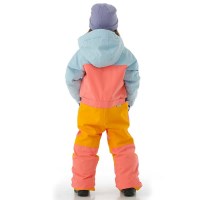 Toddler One Piece - Crystal Blue / Georgia Peach