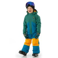 Toddler One Piece - Fir Green / Celestial Blue