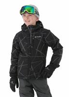 Columbia Lightning Lift Jacket - Boy's - Black Spider Streets