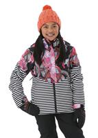 Frozen Flow Girl Jacket - Roxy Frozen Flower Girl Jacket - WinterKids.com                                                                                                       
