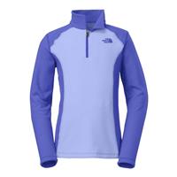 The North Face Glacier 1/4 Zip - Girl's - Dynasty Blue / Vibrant Blue - Girl's Glacier 1/4 Zip