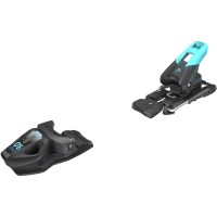 Youth Evo 9 GW CA Race Bindings - Solid Black / Speed Blue