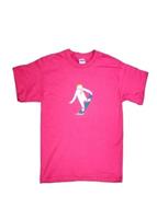 Zemu Apparel Snowboarder Tee - Youth - Hot Pink
