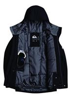 Mission Solid Youth Jacket - True Black (KVJ0) - Quiksilver Mission Solid Youth Jacket - WinterKids.com                                                                                                