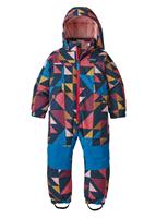 Baby Snow Pile One-Piece - Cozy As It Gets / Crater Blue (CGCB) - Patagonia Baby Snow Pile One-Piece - WinterKids.com