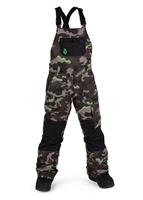 Boys Barkley Bib Overall Pant - Army - Volcom Boys Barkley Bib Overall Pant - WinterKids.com                                                                                                 