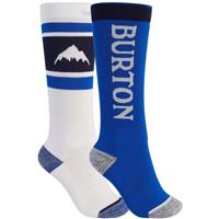 Kids Weekend Midweight Sock 2-Pack - Stout White / Lapis Blue - Youth Weekend Midweight Sock 2-Pack